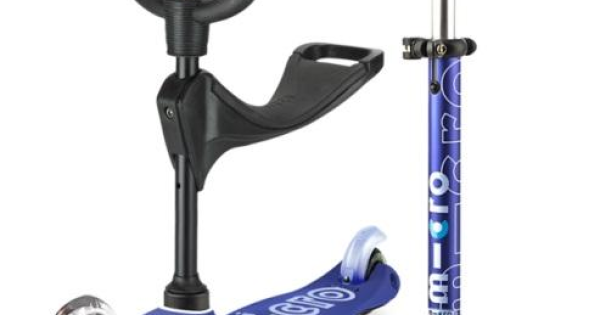 Trotineta Mini Micro 3 In 1 Deluxe Blue Pentru Copii De 1 6 Ani