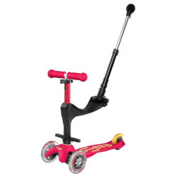 Trotinetă Mini Micro 3-în-1 Deluxe Plus Rubin Trotinetă Mini Micro 3-în-1 Deluxe Plus Rubin