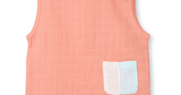 Bluza Fara Maneci Muselina Bumbac Organic By Feldman Play Of Colors Canyon Sunset