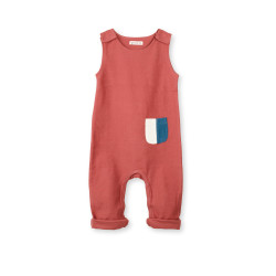 Salopetă fără mâneci din bumbac organic French Terry Organic by Feldman pentru copii - Play of Colors Marsala Salopetă fără mâneci din bumbac organic French Terry Organic by Feldman pentru copii - Play of Colors Marsala