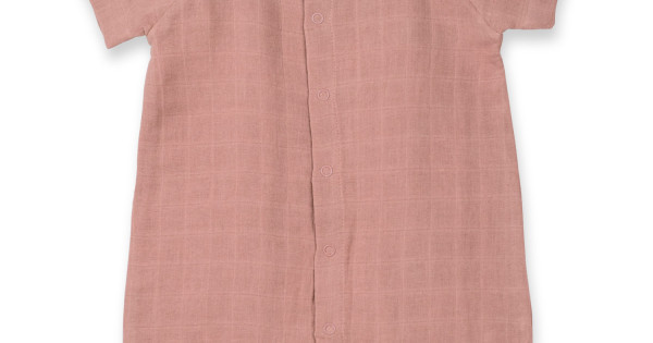 Salopeta Scurta Muselina Bumbac Organic By Feldman Bebelusi Play Of Colors Sienna Earth