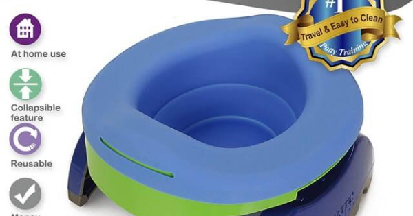 Liner Reutilizabil Silicon Olita Portabila Potette Plus Albastru
