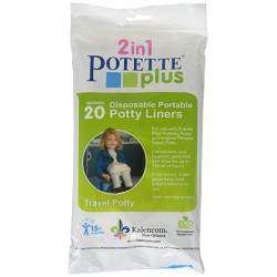 Pungi biodegradabile de unică folosință pentru olița portabilă Potette Plus - 20 buc/set Pungi biodegradabile de unică folosință pentru olița portabilă Potette Plus - 20 buc/set