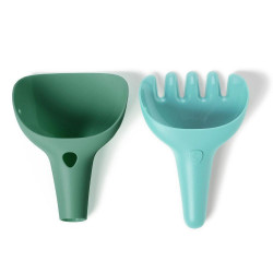 Raki - set Quut Toys pentru plajă și grădină, verde Raki - set Quut Toys pentru plajă și grădină, verde