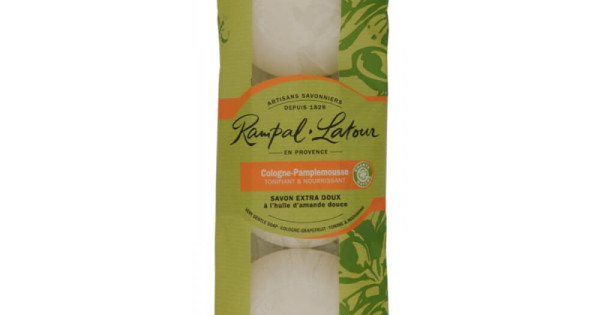 Pachet 3 Sapunuri Natural Rampal Latour Cu Grapefruit