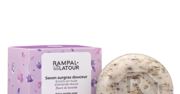 Sapun Natural Rampal Latour Flori De Lavanda Cutie 125 Grame