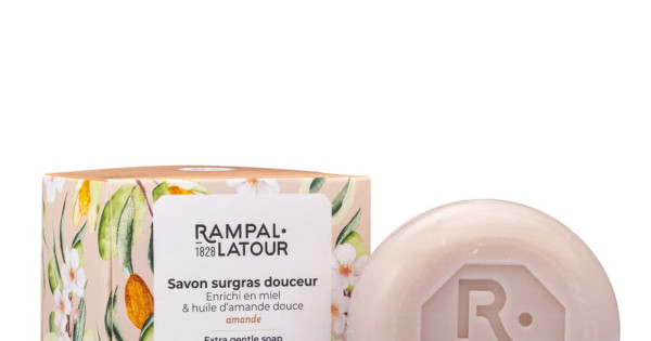 Sapun Natural Rampal Latour Migdale Miere Cutie 125 Grame