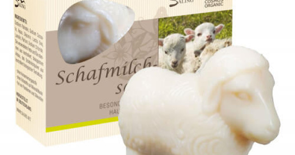 Sapun Cremos Natural Bio Lapte Oaie Alba Saling Naturprodukte