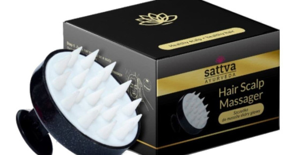 Perie Masaj Silicon Sattva Ayurveda Scalp
