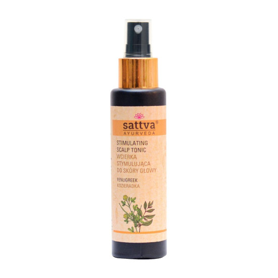 Tonic Sattva Ayurveda cu schinduf pentru creșterea părului - 100 ml Tonic Sattva Ayurveda cu schinduf pentru creșterea părului - 100 ml