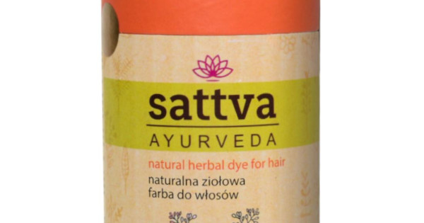 Vopsea De Par Naturala Henna Pura Sattva Ayurveda 150g