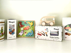 Noutăți la KiddyShop: jucăriile Magni – bucurie, calitate și creativitate din Danemarca✨