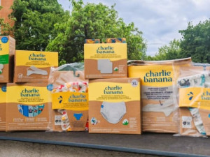 Noutăți Charlie Banana la KiddyShop: imprimeuri noi, accesorii utile și produse pentru fiecare etapă