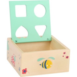 Cub din lemn cu forme de potrivit small foot „Move it!” Cub din lemn cu forme de potrivit small foot „Move it!”