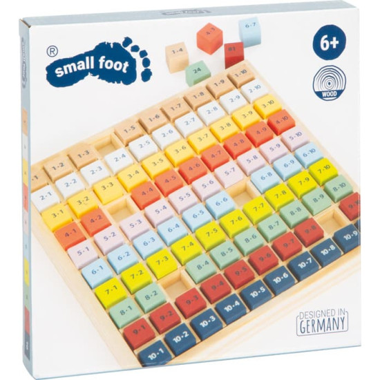 Tabla înmulțirii „Educate” – Jucărie educativă small foot din lemn Tabla înmulțirii „Educate” – Jucărie educativă small foot din lemn
