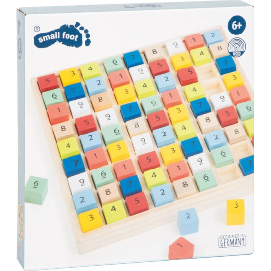 Sudoku „Educate” – Jucărie educativă small foot din lemn Sudoku „Educate” – Jucărie educativă small foot din lemn