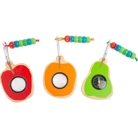 Set de explorator „Omida Mâncăcioasă” – instrumente de descoperire small foot din lemn Set de explorator „Omida Mâncăcioasă” – instrumente de descoperire small foot din lemn