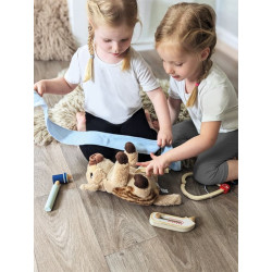Set de doctor small foot din lemn pentru joc de rol Set de doctor small foot din lemn pentru joc de rol