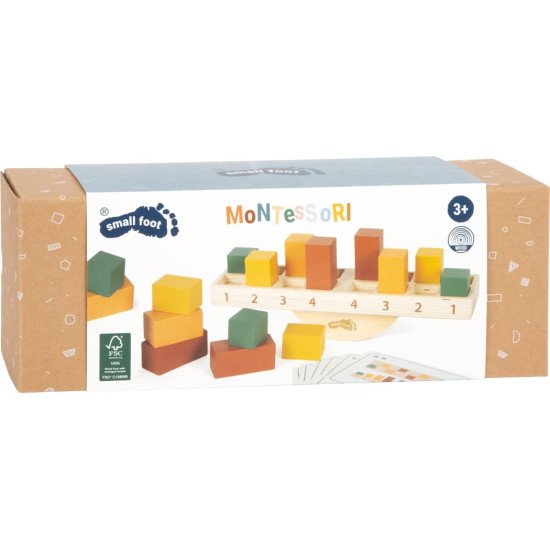Joc Montessori de echilibru small foot din lemn Joc Montessori de echilibru small foot din lemn