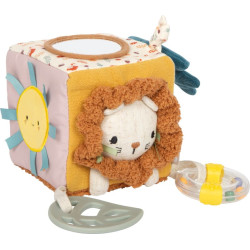 Cub senzorial small foot „Little Lion” – jucărie din material textil pentru bebeluși