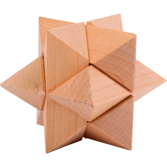 Jocuri de abilitate din lemn - 4 puzzle-uri inteligente small foot Jocuri de abilitate din lemn - 4 puzzle-uri inteligente small foot
