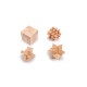 Jocuri de abilitate din lemn - 4 puzzle-uri inteligente small foot Jocuri de abilitate din lemn - 4 puzzle-uri inteligente small foot