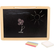 Tablă de scris small foot cu cretă colorată Tablă de scris small foot cu cretă colorată