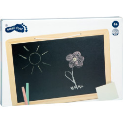 Tablă de scris small foot cu cretă colorată