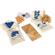 Jocuri de abilitate din lemn - puzzle inteligent small foot