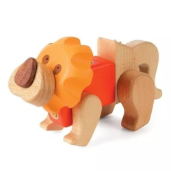 Kit creativ din lemn small foot „Leu”
