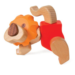 Kit creativ din lemn small foot „Leu” Kit creativ din lemn small foot „Leu”