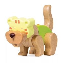 Kit creativ din lemn small foot „Tigru”