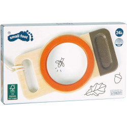 Lupă XXL small foot Discover din lemn pentru copii Lupă XXL small foot Discover din lemn pentru copii