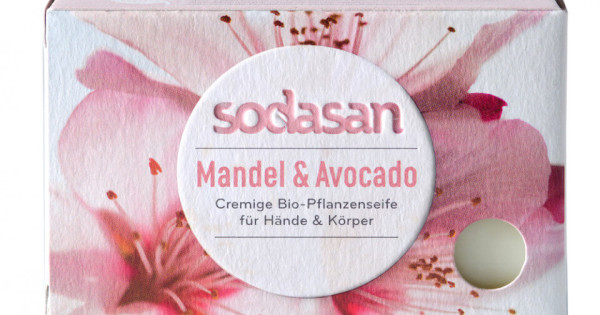 Sapun Cremos Bio Sodasan Migdale Avocado