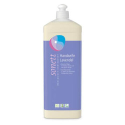 Săpun lichid ecologic Sonett cu lavandă - pentru mâini, față și corp - 1L