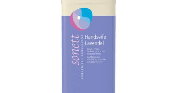 Sapun Lichid Ecologic Sonett Lavanda Maini Fata Corp 1l