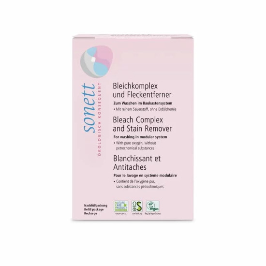 Complex înălbitor ecologic Sonett (percarbonat) pentru scos pete - 900 grame Complex înălbitor ecologic Sonett (percarbonat) pentru scos pete - 900 grame