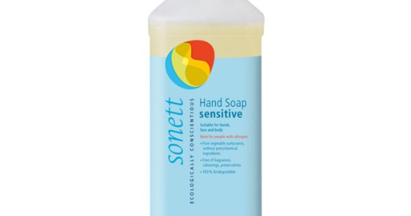 Sapun Lichid Ecologic Sonett Sensitive Pentru Maini Fata Corp 1000ml