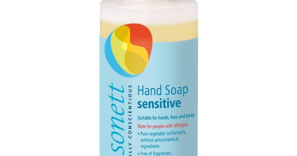Sapun Lichid Ecologic Sonett Sensitive Pentru Maini Fata Corp 300 Ml