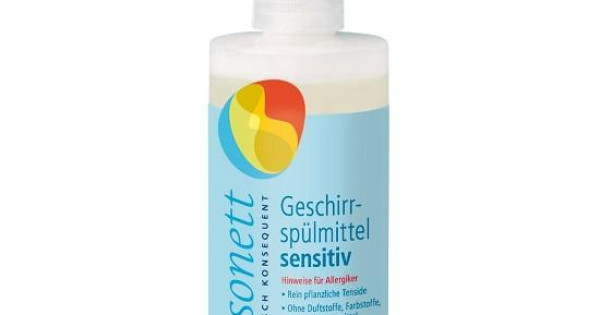 Detergent Ecologic Sonett Sensitive Pentru Spalat Vase 300 Ml