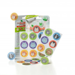 Stickere aromatizate Los moSquitos Animale simpatice pentru copii și adulți (set de 30)