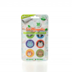 Stickere aromatizate Los moSquitos Animale simpatice pentru copii și adulți (set de 30)
