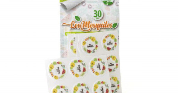 Plasturi Los Mosquitos Summer Naturali Copii Adulti Set 30 Stickere