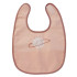 Bavetă Summerville Dusty Rose Planet din bumbac organic cu strat impermeabil