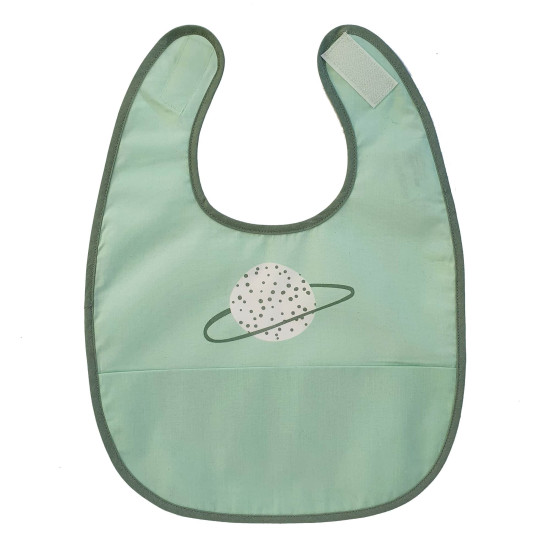 Bavetă Summerville Green Planet din bumbac organic cu strat impermeabil