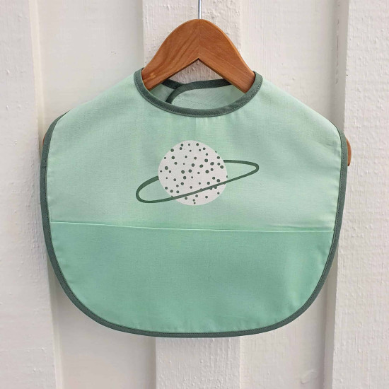 Bavetă Summerville Green Planet din bumbac organic cu strat impermeabil