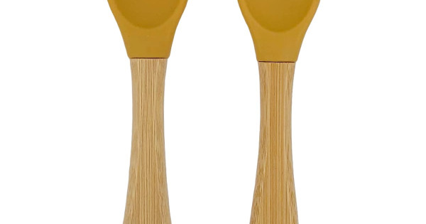 Lingurita Furculita Summerville Ochre Bambus Silicon