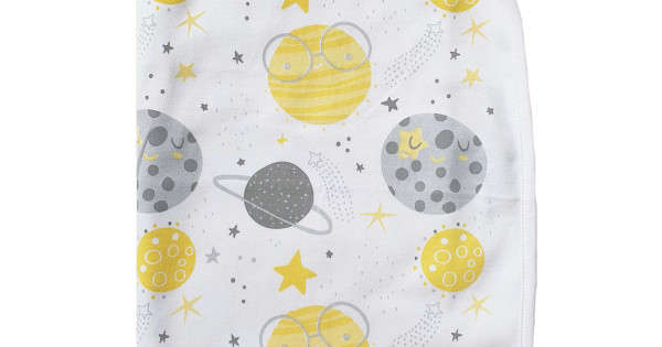 Paturica Summerville Luna Galbena Bumbac Organic Bebe