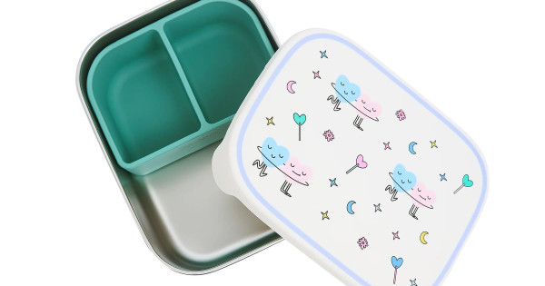 Cutie Inox Pranz The Cotton Cloud Dancing Hearts Compartiment Silicon