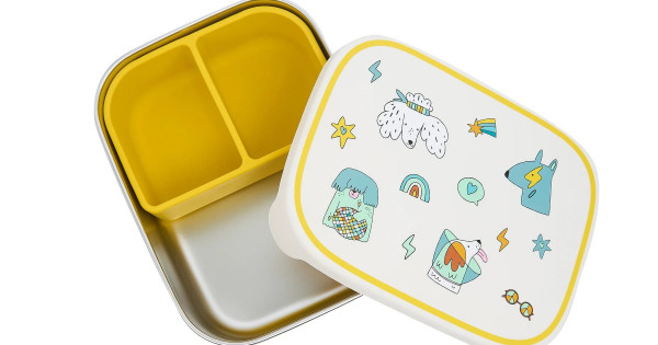 Cutie Inox Pranz The Cotton Cloud Funky Dogs Compartiment Silicon